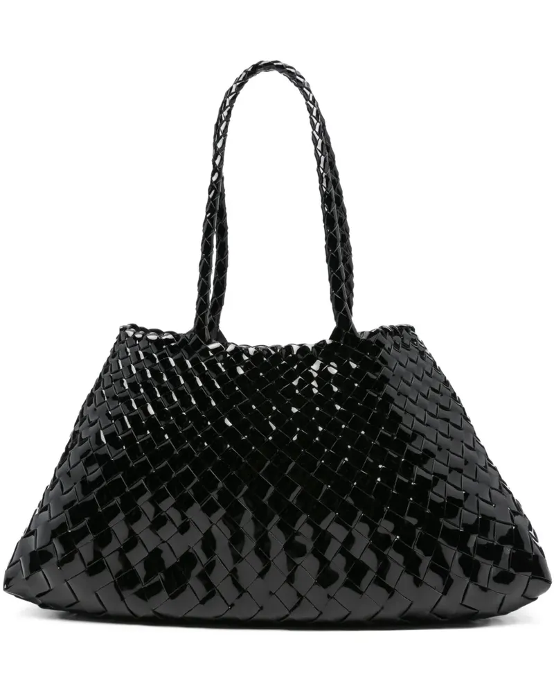 Dragon Diffusion Tote Bag aus Lackleder - Schwarz Schwarz