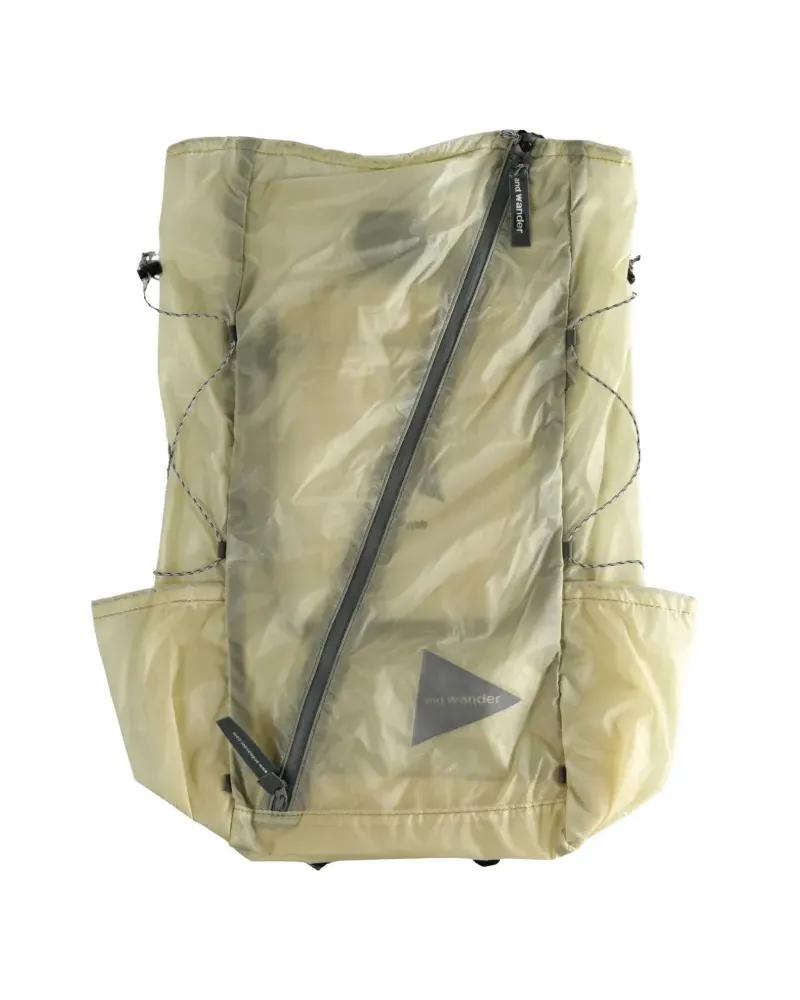 and wander zip-fastening backpack bag - Nude Nude