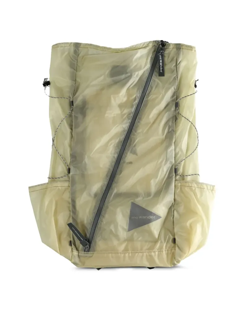 and wander Rucksack mit Reißverschluss - Nude Nude