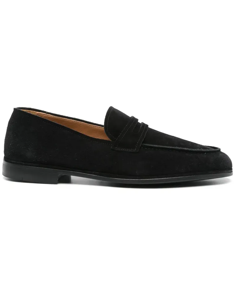 Harrys of London Loafer aus Wildleder - Schwarz Schwarz