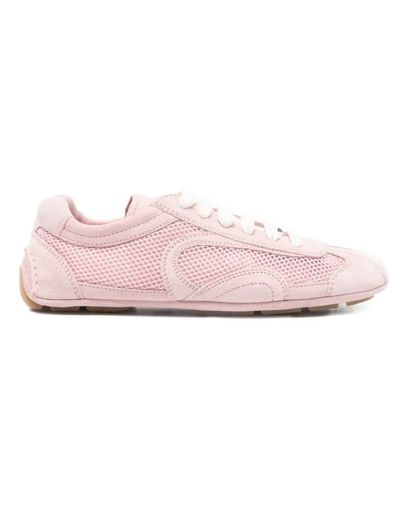Prada Montecarlo mesh up sneakers - Rosa Rosa