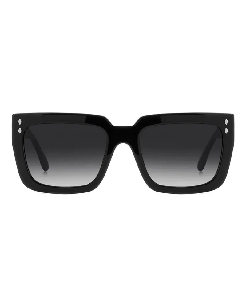 Isabel Marant square-frame sunglasses - Schwarz Schwarz