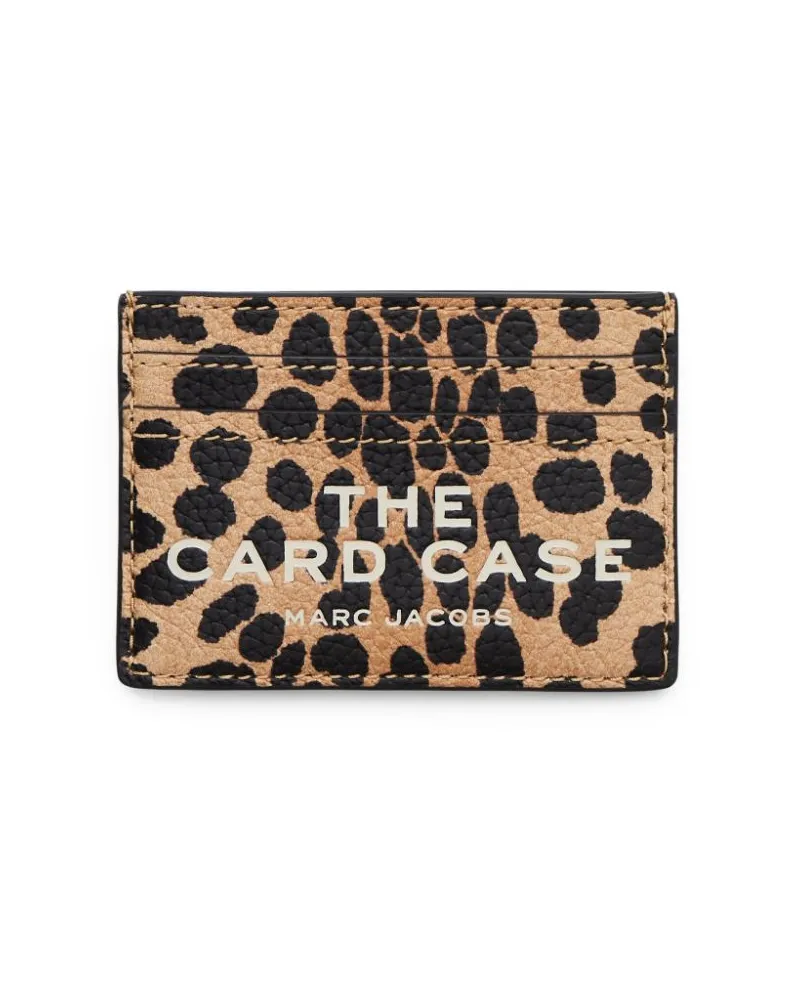 Marc Jacobs The Cheetah Kartenetui - Braun Braun