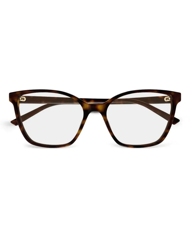 Gucci Brille im Cat-Eye-Design - Braun Braun