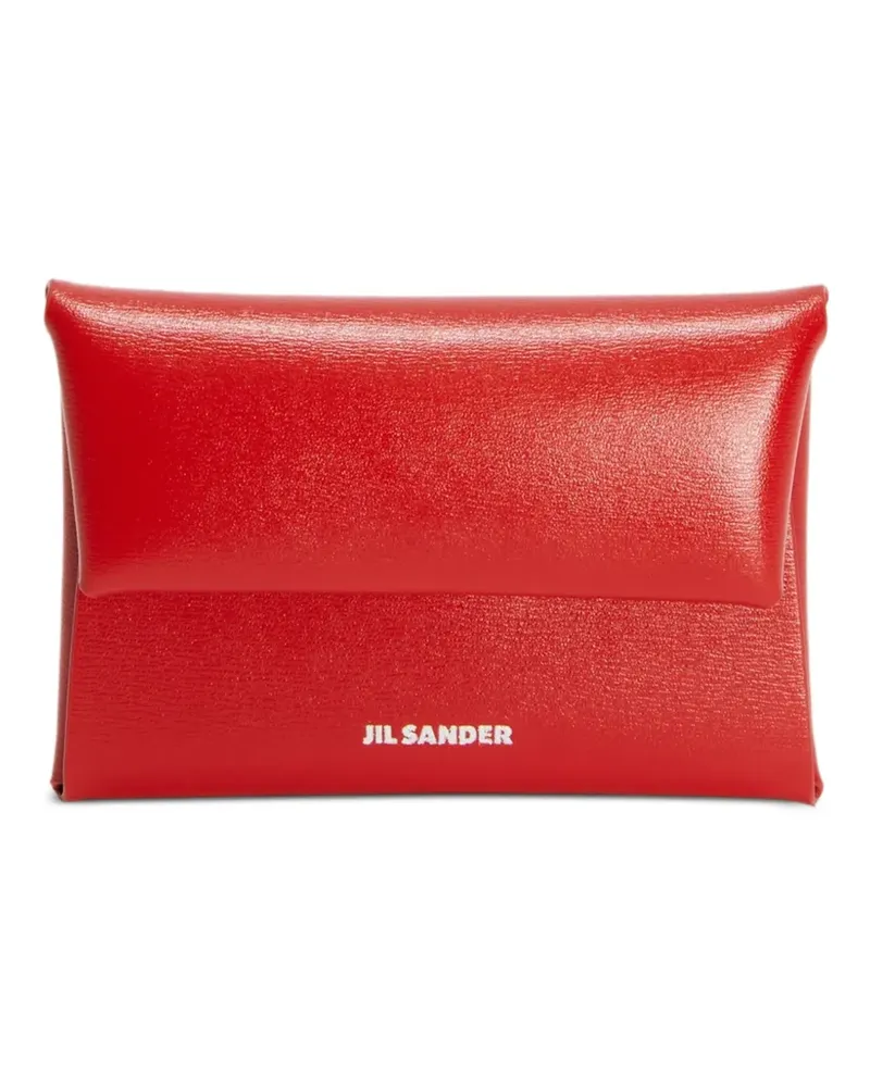 Jil Sander Faltbares Kartenetui - Rot Rot