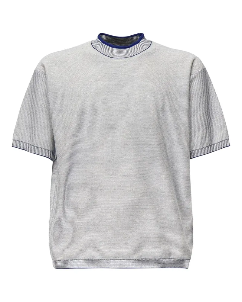 Stone Island T-Shirt mit Logo-Detail - Grau Grau