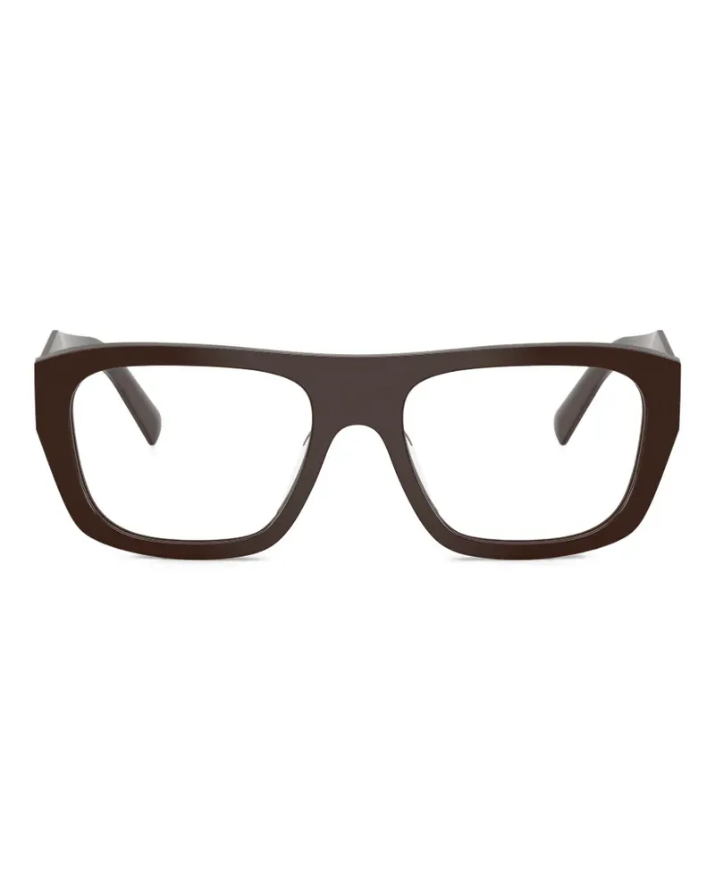 Prada square-frame glasses - Braun Braun