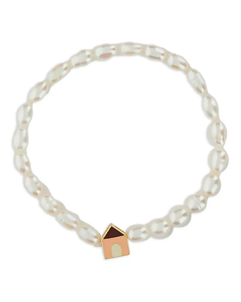 Aliita Casita Perlenarmband - Nude Nude