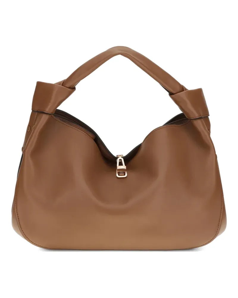 Gabriela Hearst Antonia knotted mini bag - Braun Braun