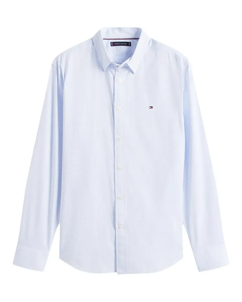 Tommy Hilfiger Performance check-pattern shirt - Blau Blau