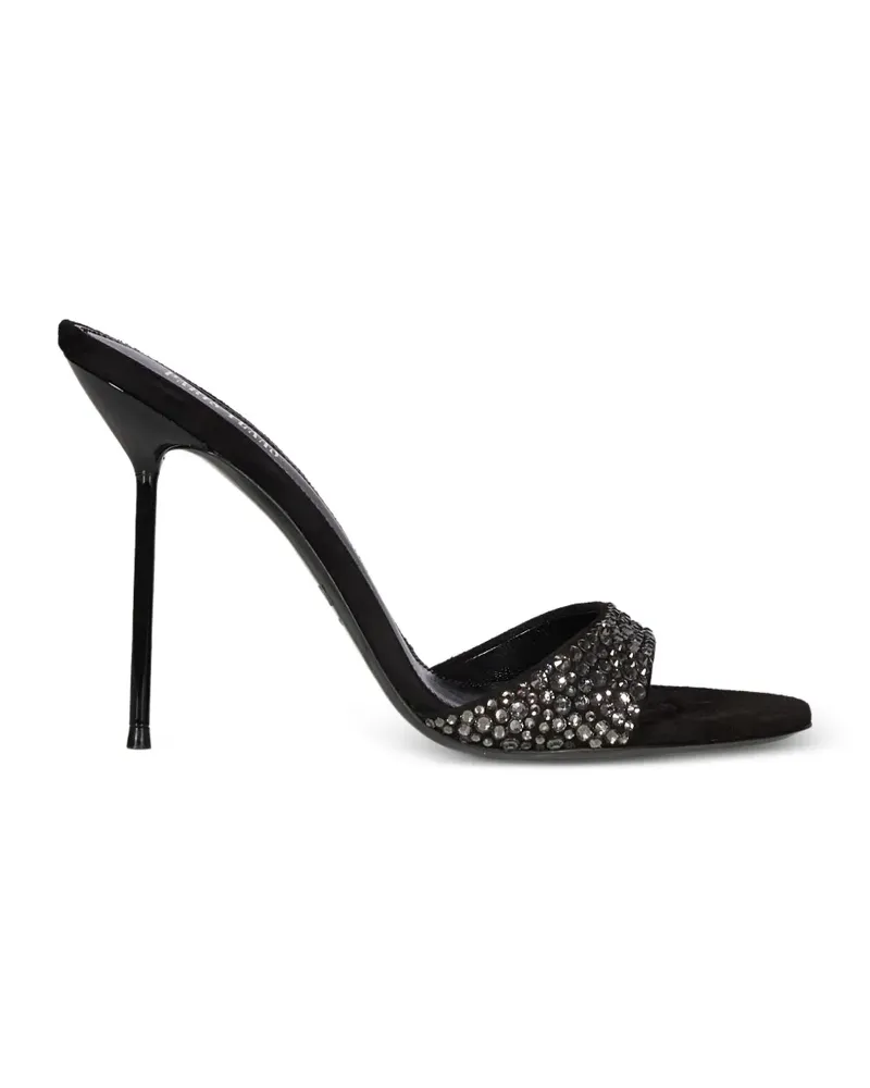Paris Texas Lidia Sandalen mit Strassverzierung - Schwarz Schwarz