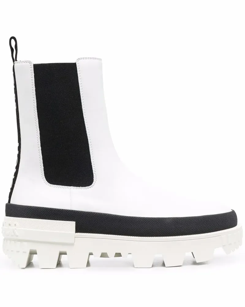 Moncler Coralyne Chelsea-Boots - Weiß Weiß