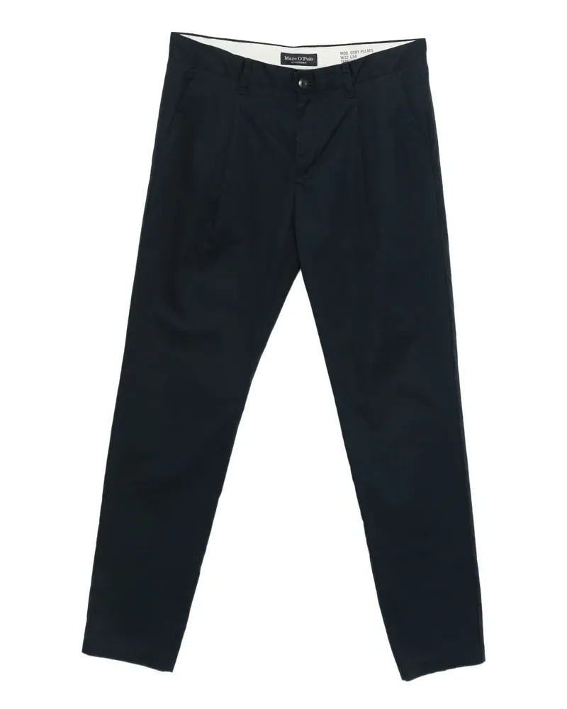 Marc O'Polo Hose mit Bundfalten - Blau Blau