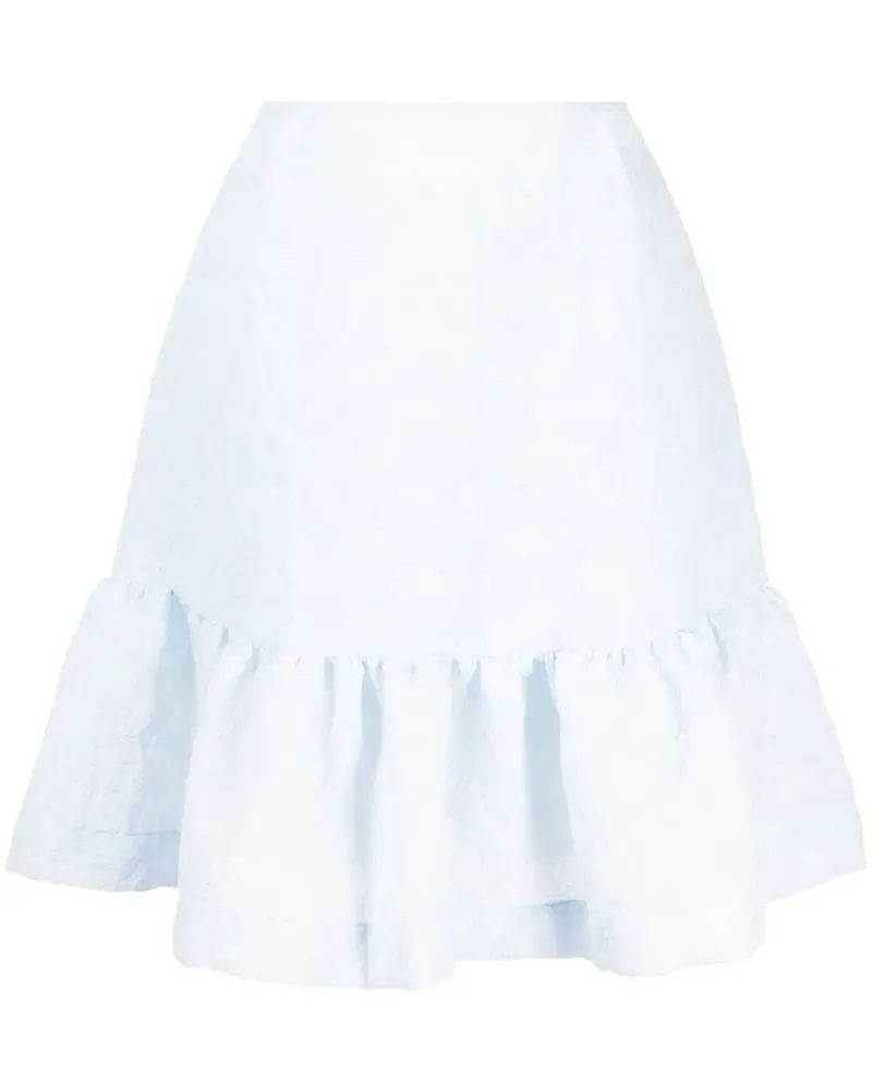 Simone Rocha Ausgestellter Rock - Blau Blau