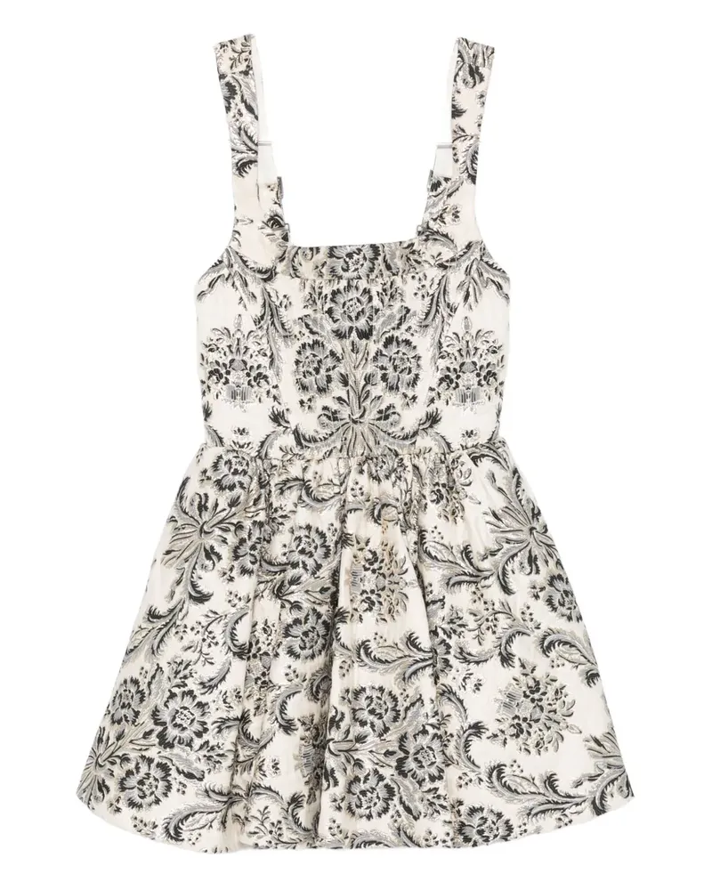 Alice + Olivia Guinevere mini dress - Nude Nude