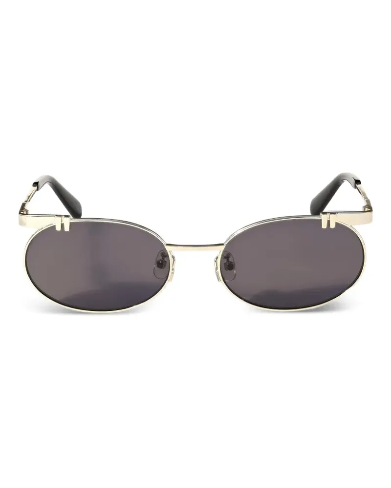 OFF-WHITE round-frame sunglasses - Gold Gold