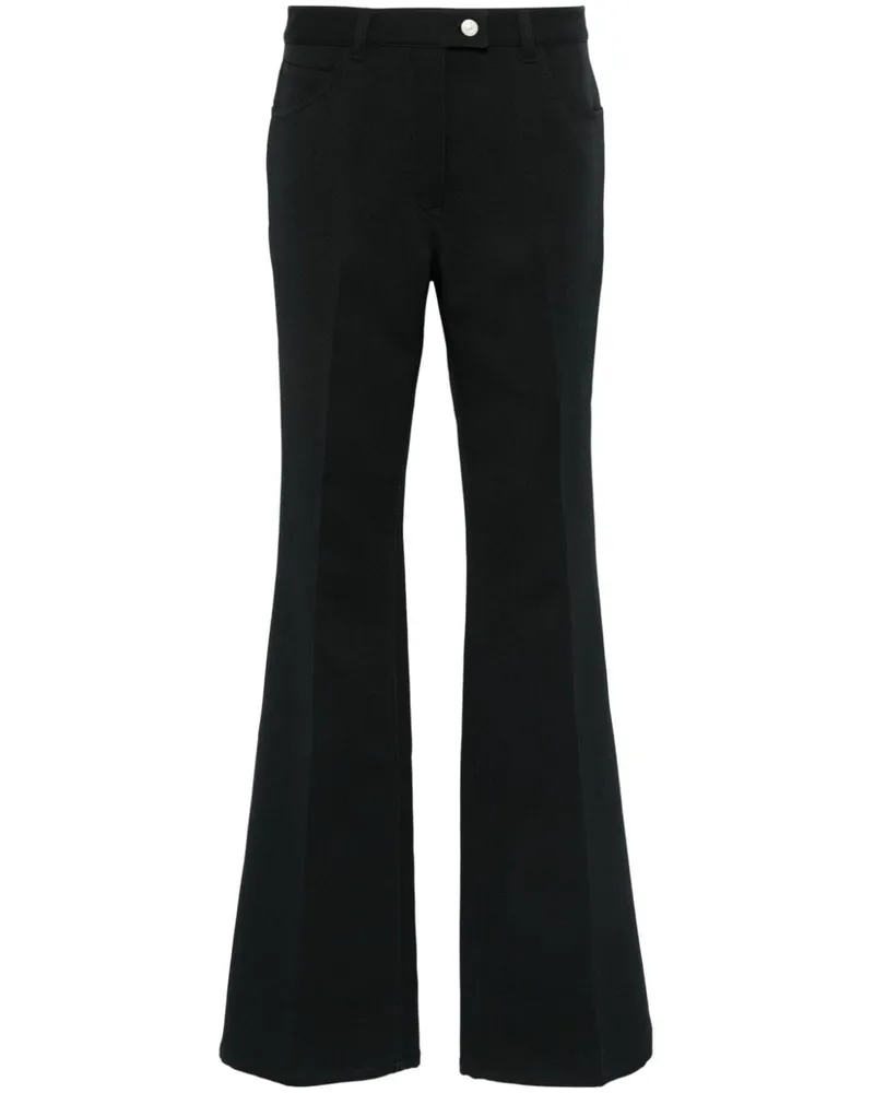 Courrèges Signature 70's Hose - Schwarz Schwarz
