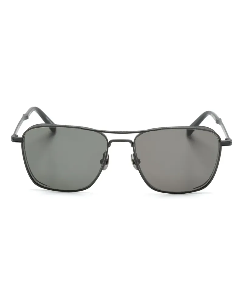 MATSUDA M3135 Pilotenbrille - Schwarz Schwarz