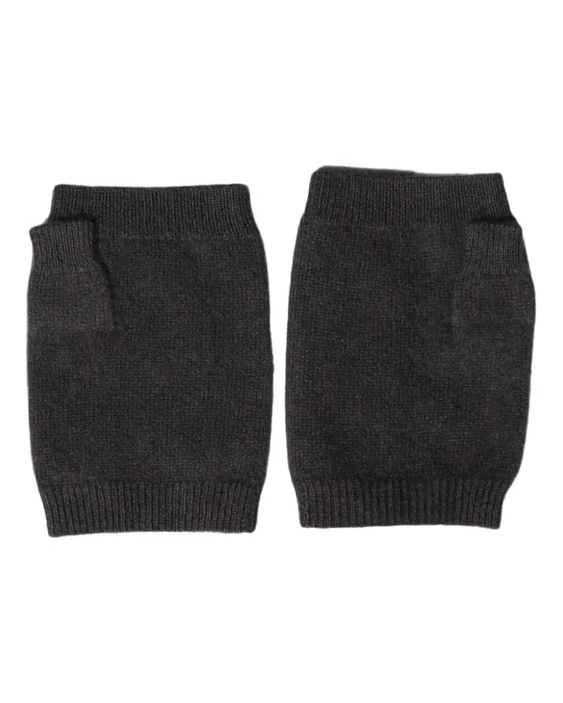 Frenckenberger cashmere gloves Schwarz