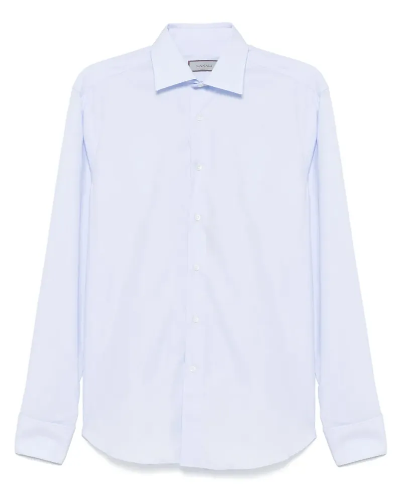 Canali Nuvola Hemd - Blau Blau