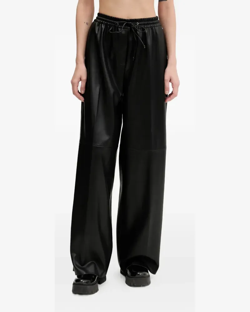 HUGO BOSS Hose mit elastischem Bund - Schwarz Schwarz