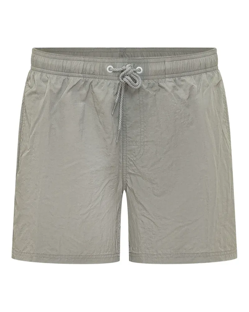Sundek Badeshorts mit Knitteroptik - Grau Grau