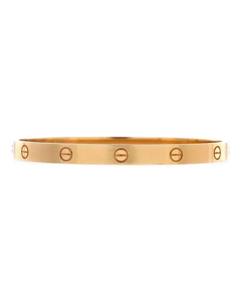 Cartier Love Brushed 18K Yellow Gold bracelet Gold