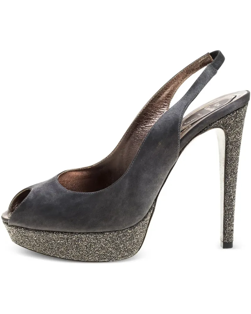 René Caovilla 352267 Grey - Grau Grau