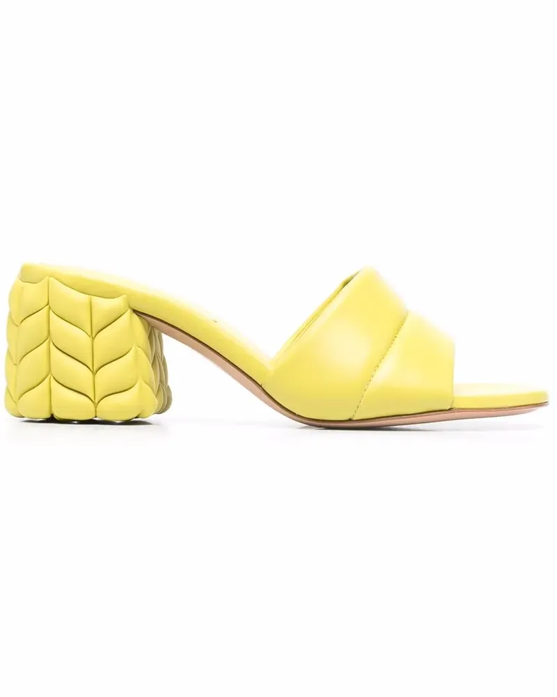 Gianvito Rossi Gepolsterte Sandalen - Grün Grün