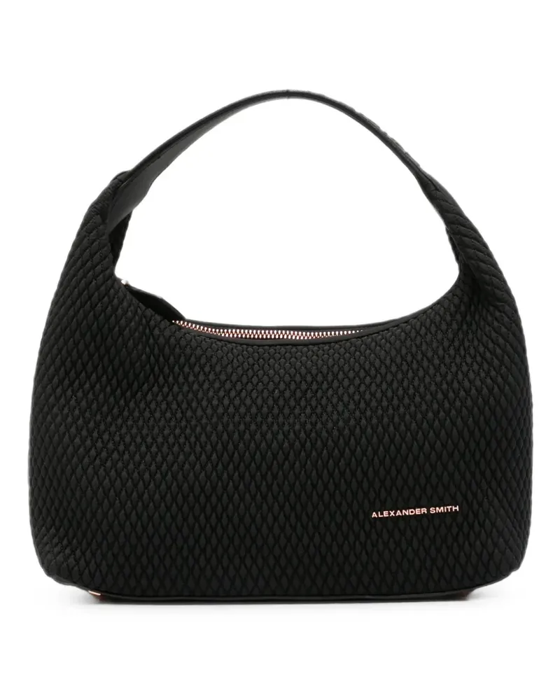 Alexander Smith Kleiner Chloe Tote Bag mit Mikro-Steppung - Schwarz Schwarz