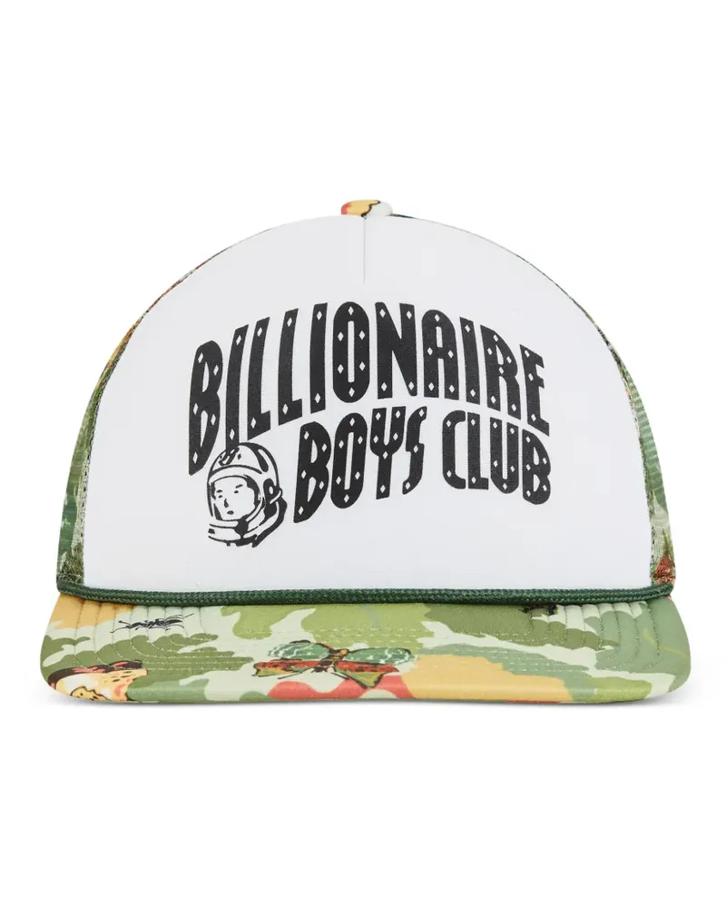 Billionaire Boys Club Baseballkappe mit Mesh-Einsatz - Weiß Weiß