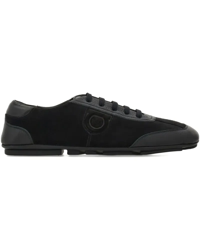Ferragamo Sneakers mit Schnürung - Schwarz Schwarz