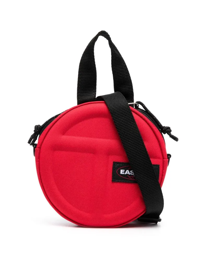 Eastpak x Telfar Schultertasche mit Logo-Prägung - Rot Rot