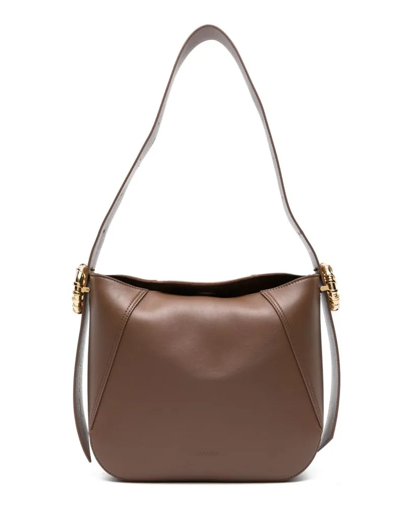 Lanvin Mini-Schultertasche - Braun Braun