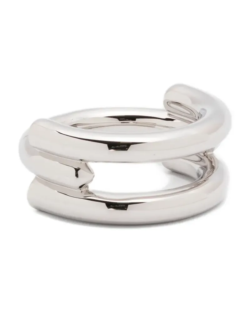 Eddie Borgo Offener Idle Ring - Silber Silber