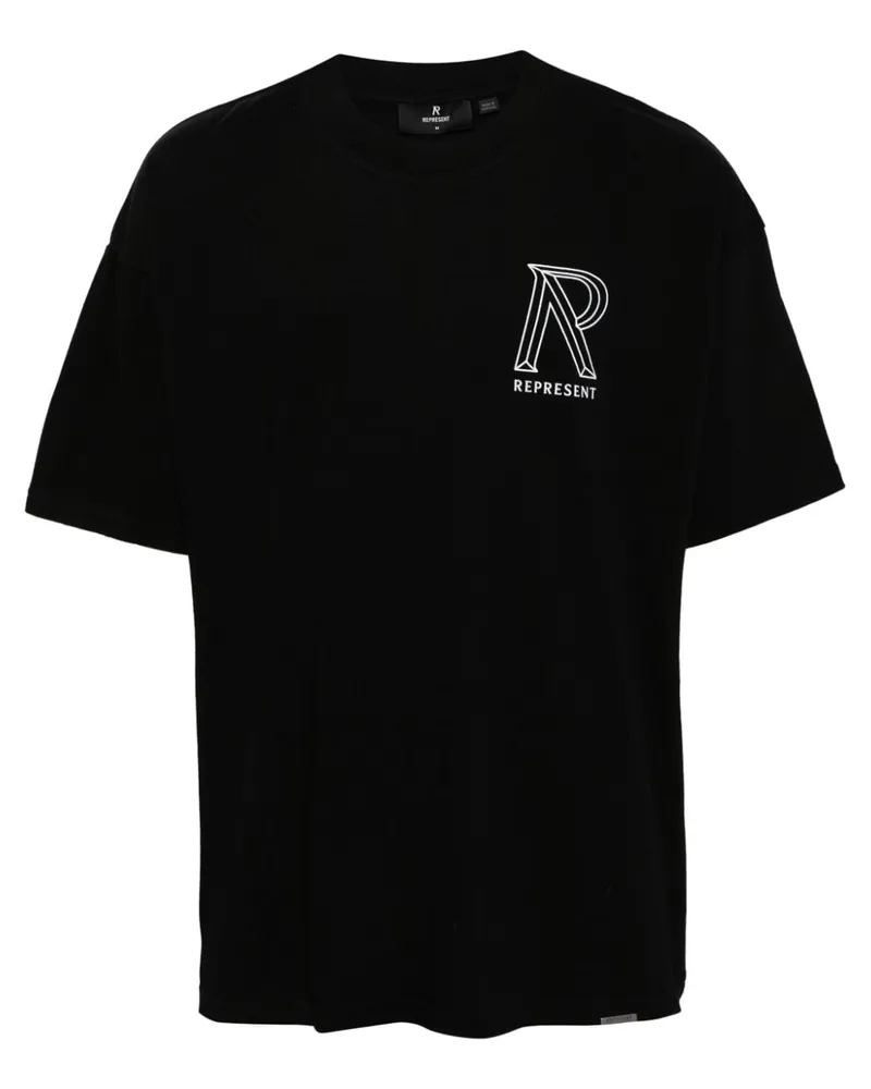 REPRESENT St Michael T-Shirt - Schwarz Schwarz