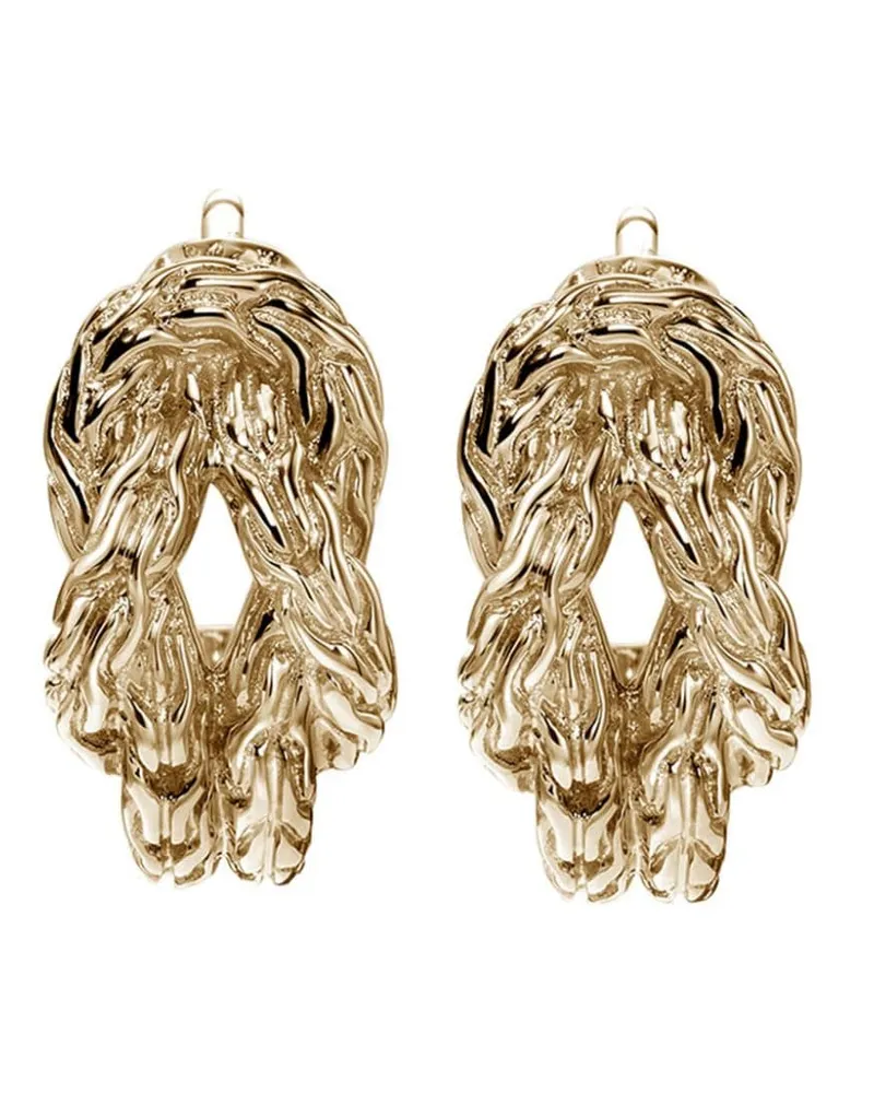 John Hardy 14kt Lov Knot Gelbgoldcreolen Gold