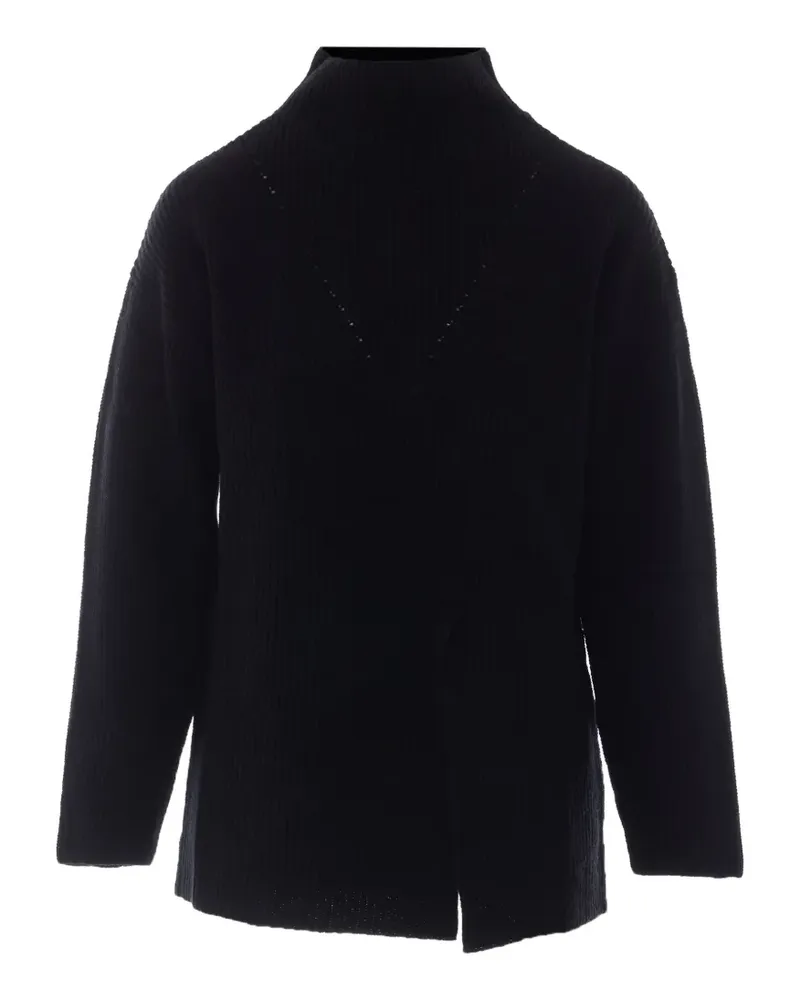 Alpha Studio high-neck sweater - Schwarz Schwarz