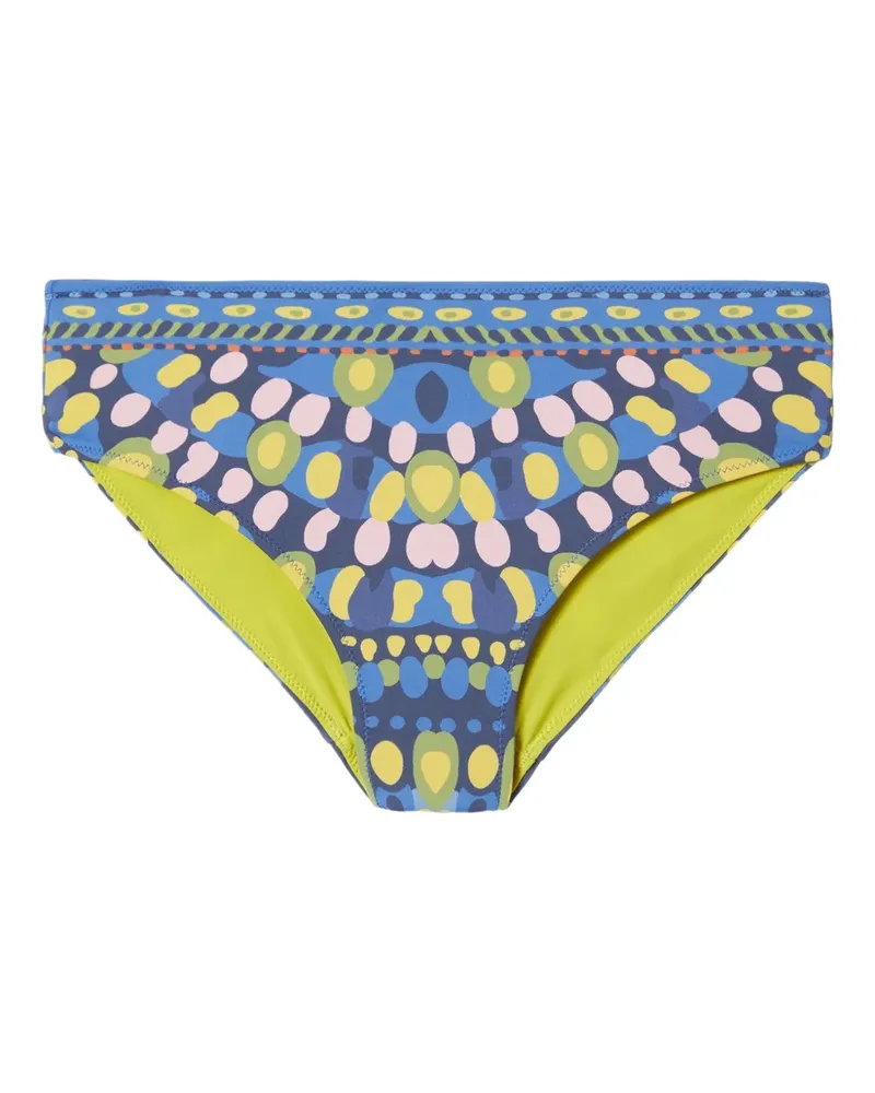 La DoubleJ One-Shoulder-Bikini - Blau Blau