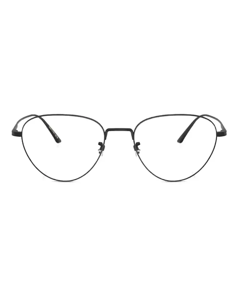 Oliver Peoples 1991RX Brille mit rundem Gestell - Schwarz Schwarz