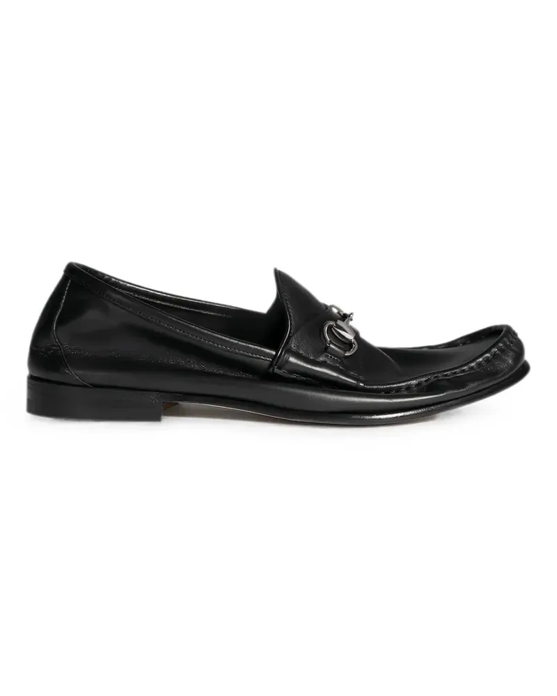 Gucci Loafer mit Horsebit-Spange - Schwarz Schwarz