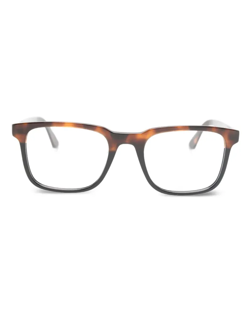 GIGI STUDIOS Darien Brille mit eckigem Gestell - Braun Braun