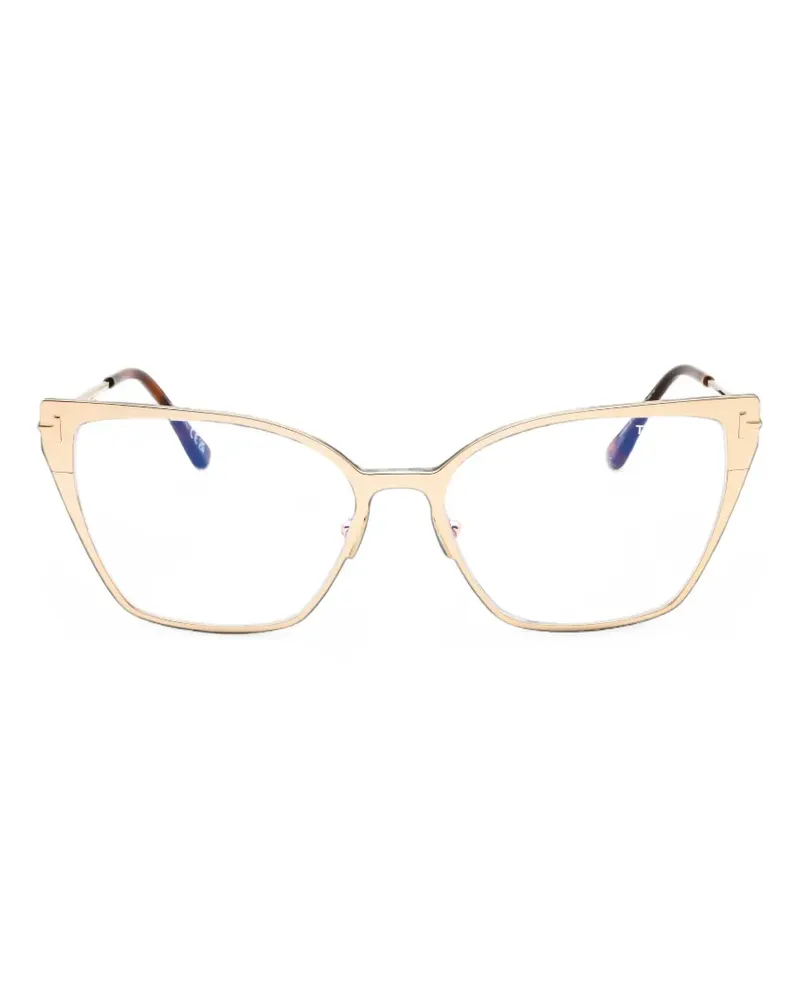 Tom Ford cat-eye glasses - Gold Gold