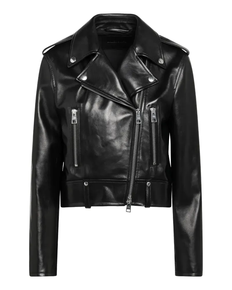 Balenciaga biker jacket in black - Schwarz Schwarz