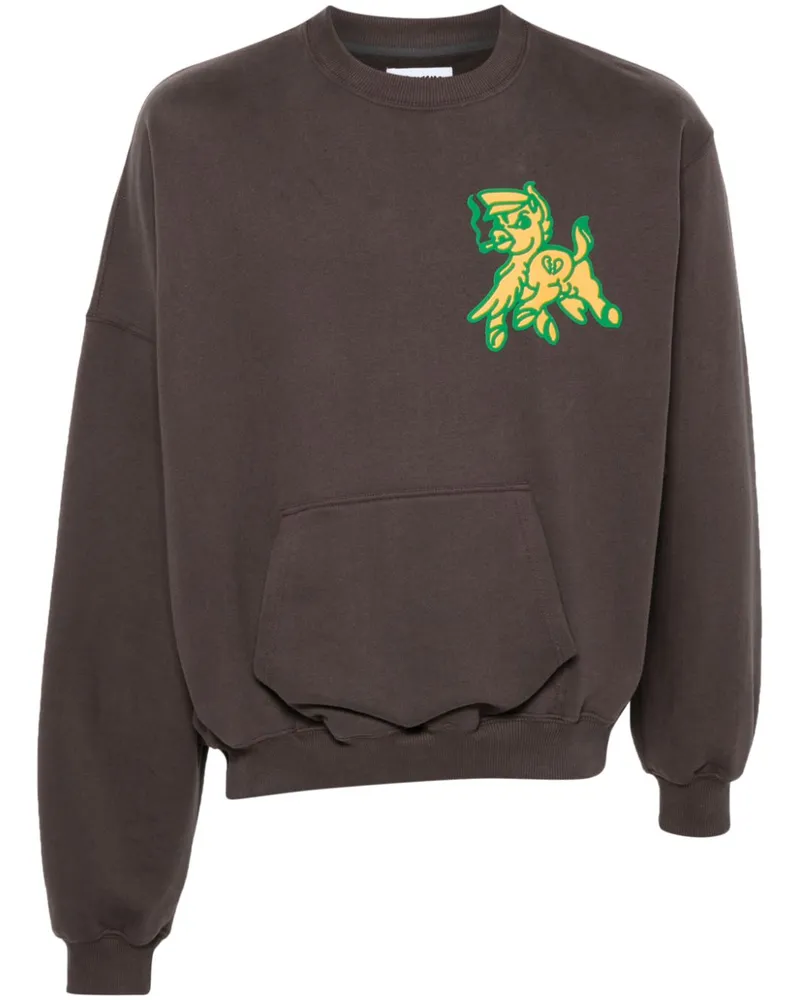 Magliano Twisted Sweatshirt Braun