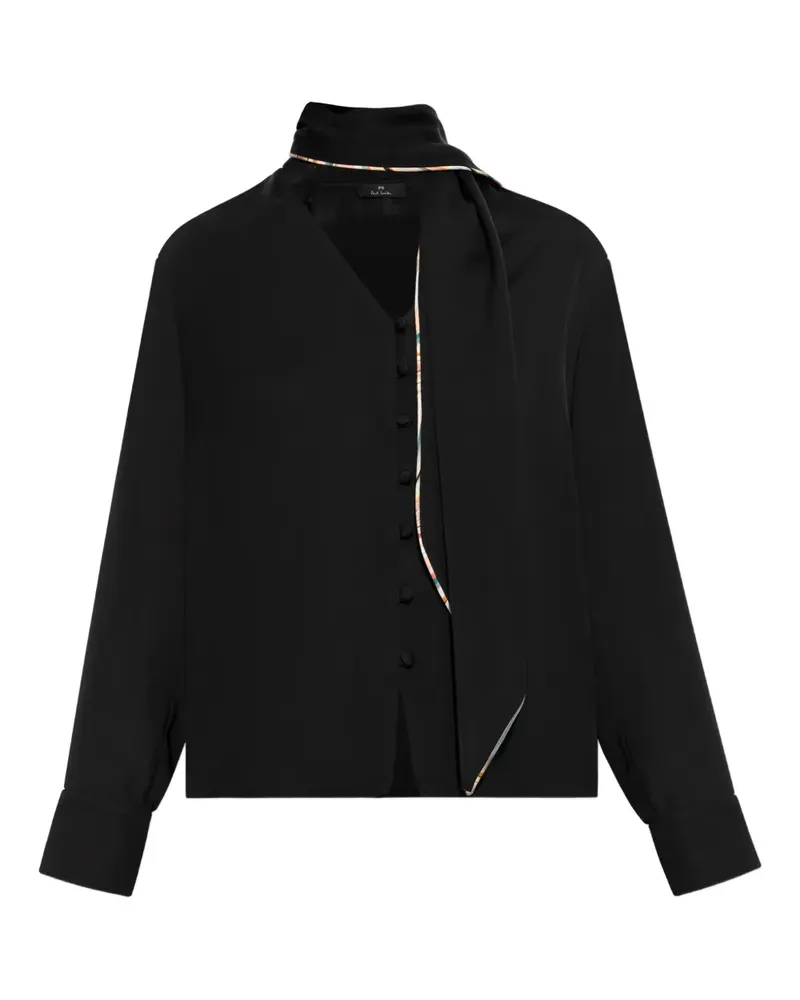 Paul Smith button top - Schwarz Schwarz