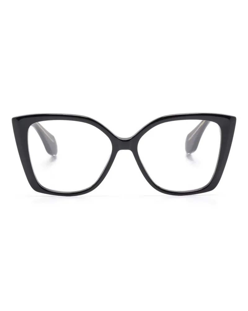 GIGI STUDIOS Brille mit Cat-Eye-Gestell - Schwarz Schwarz