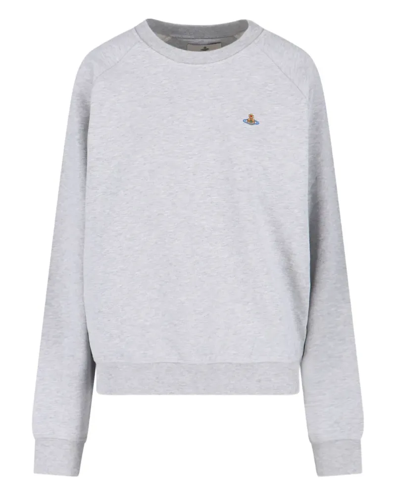 Vivienne Westwood Sweatshirt mit Orb-Verzierung - Grau Grau