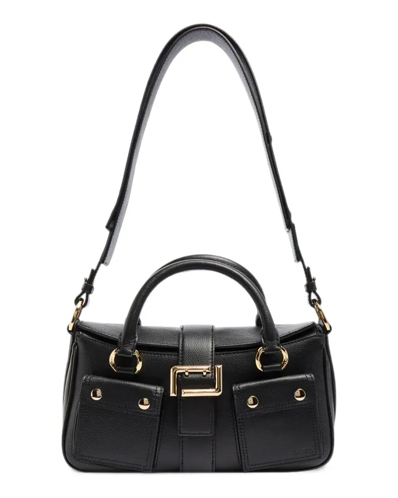 Lancel Schultertasche mit Fächern - Schwarz Schwarz