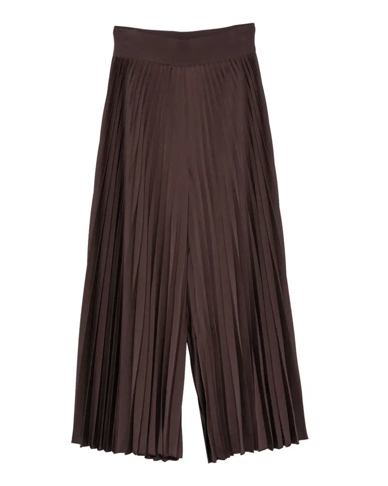 Joseph Ella Cropped-Hose mit Falten - Braun Braun